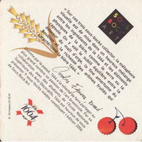 Beer coaster kronenbourg-92-zadek