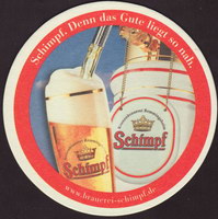 Beer coaster kronenbrauerei-alfred-schimpf-1