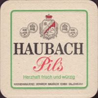 Beer coaster kronenbrauerei-heinrich-haubach-2