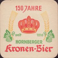 Beer coaster kronenbrauerei-hornberg-1-oboje