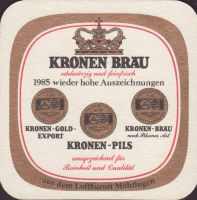 Beer coaster kronenbrauerei-otto-kirner-4-zadek