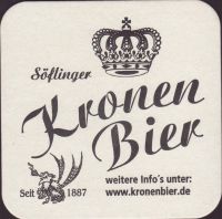 Beer coaster kronenbrauerei-russ-betriebs-1-oboje
