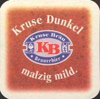 Beer coaster kruse-brau-1
