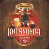 Beer coaster krusnohor-5