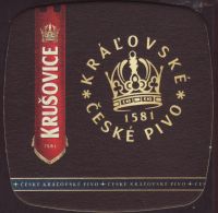 Beer coaster krusovice-105