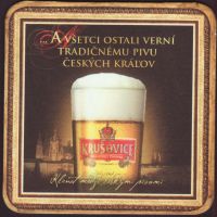 Beer coaster krusovice-107