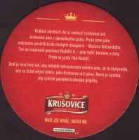 Beer coaster krusovice-110-zadek-small