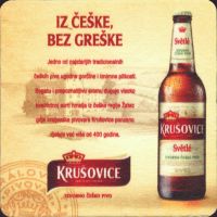 Beer coaster krusovice-111-zadek-small