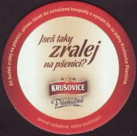 Beer coaster krusovice-112-small