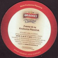 Beer coaster krusovice-112-zadek