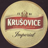 Beer coaster krusovice-113-zadek