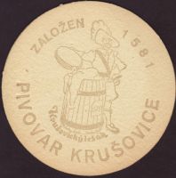 Beer coaster krusovice-116