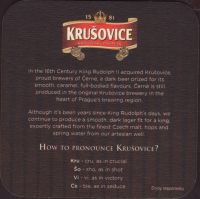 Beer coaster krusovice-119-zadek-small