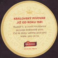 Beer coaster krusovice-120-zadek-small