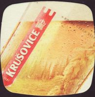 Beer coaster krusovice-122