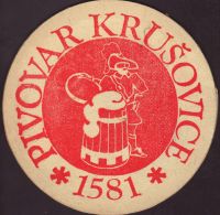 Beer coaster krusovice-127