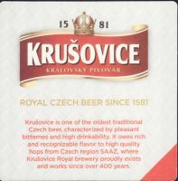 Beer coaster krusovice-133-zadek-small