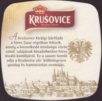 Beer coaster krusovice-144-zadek-small