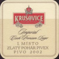 Beer coaster krusovice-147