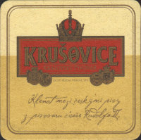 Beer coaster krusovice-155-small