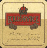 Beer coaster krusovice-156