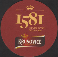 Beer coaster krusovice-158