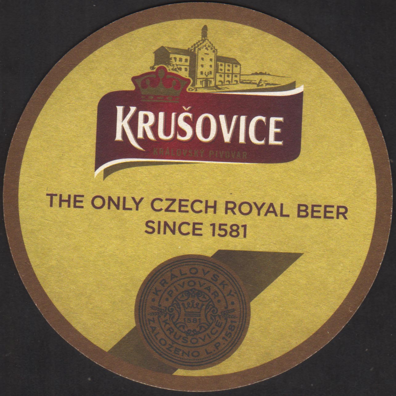 Pivní tácek krusovice-184