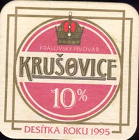 Beer coaster krusovice-2