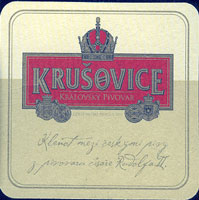 Beer coaster krusovice-23