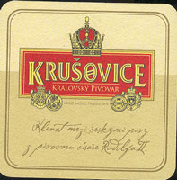 Beer coaster krusovice-36