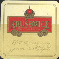 Beer coaster krusovice-37