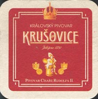 Beer coaster krusovice-4