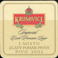 Beer coaster krusovice-40