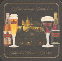 Beer coaster krusovice-58-zadek