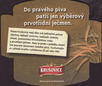 Beer coaster krusovice-61-zadek-small