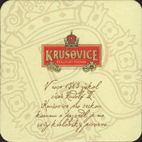 Beer coaster krusovice-68-zadek-small