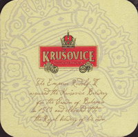 Beer coaster krusovice-69-zadek-small