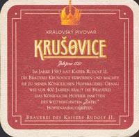 Beer coaster krusovice-8