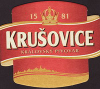 Beer coaster krusovice-80