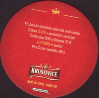 Beer coaster krusovice-98-zadek-small