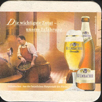Beer coaster kulmbacher-11-zadek