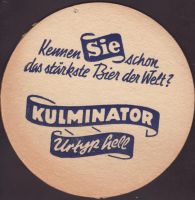 Beer coaster kulmbacher-111-zadek