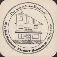 Beer coaster kulmbacher-128-zadek