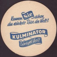 Beer coaster kulmbacher-159-zadek-small