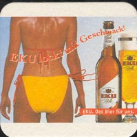 Beer coaster kulmbacher-33-zadek