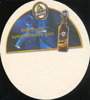 Beer coaster kulmbacher-43-zadek