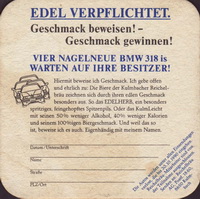 Beer coaster kulmbacher-51-zadek