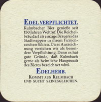 Beer coaster kulmbacher-55-zadek