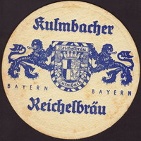 Beer coaster kulmbacher-90