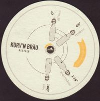 Beer coaster kurvn-brau-1-zadek